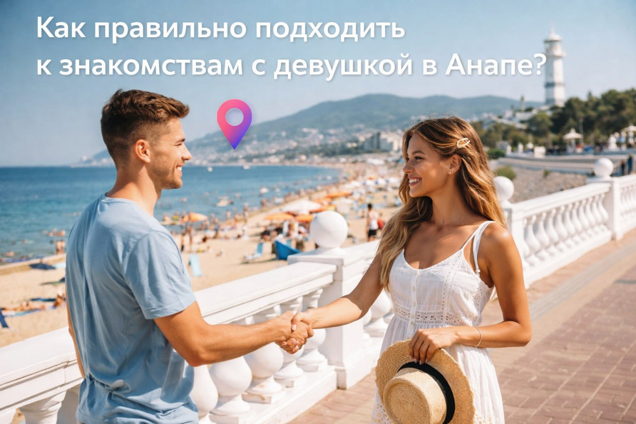 как познакомиться с девушкой в Анапе летом